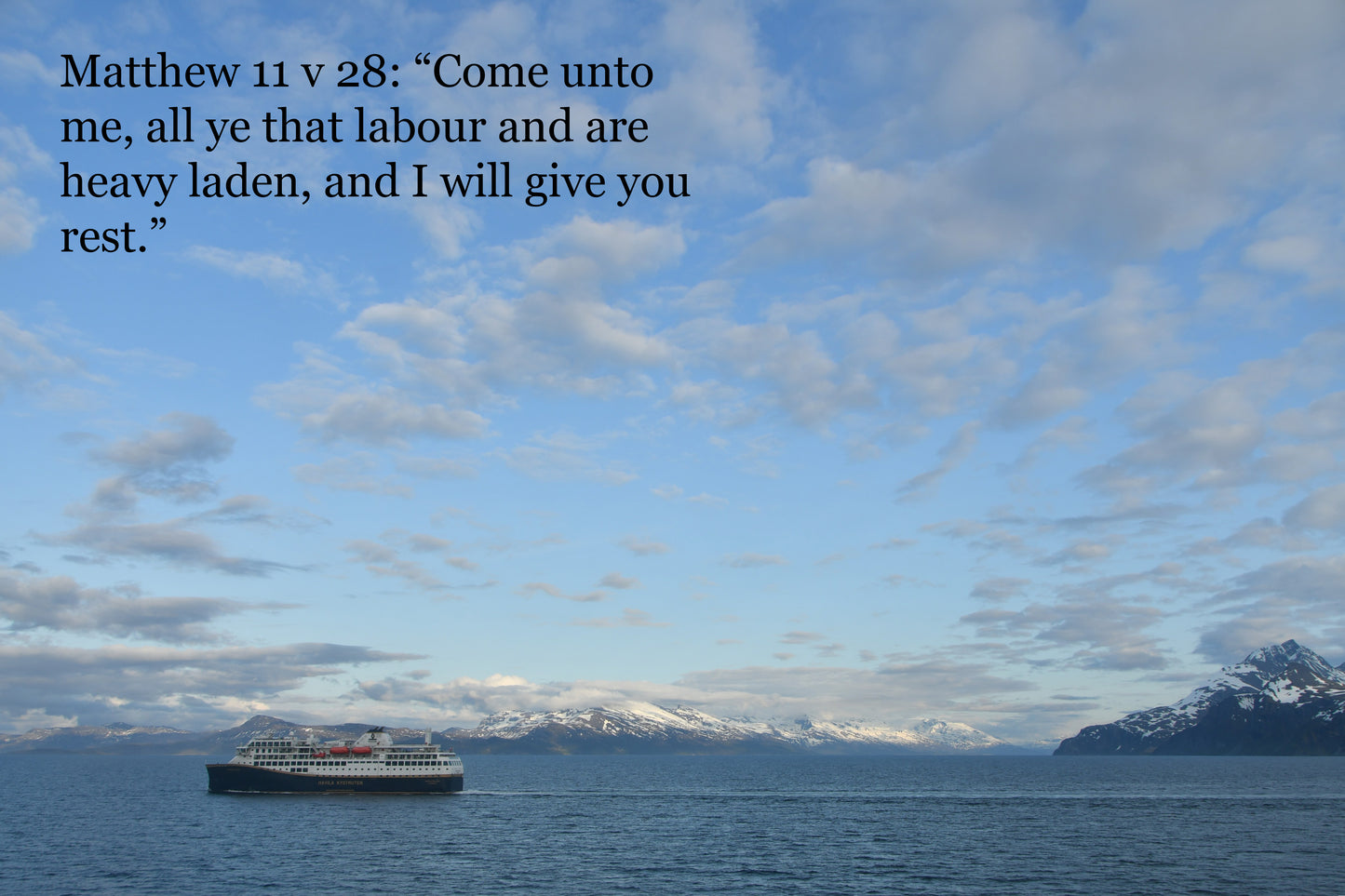 Card Matthew 11 v 28