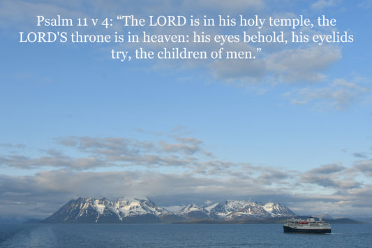 Psalm 11 v 4